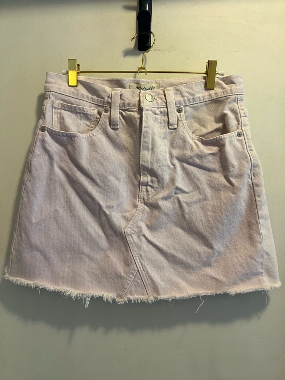 Madewell Lavender Jean Skirt - 27” Waist